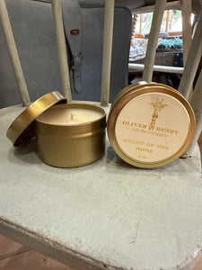 Heart of the Home candle tin