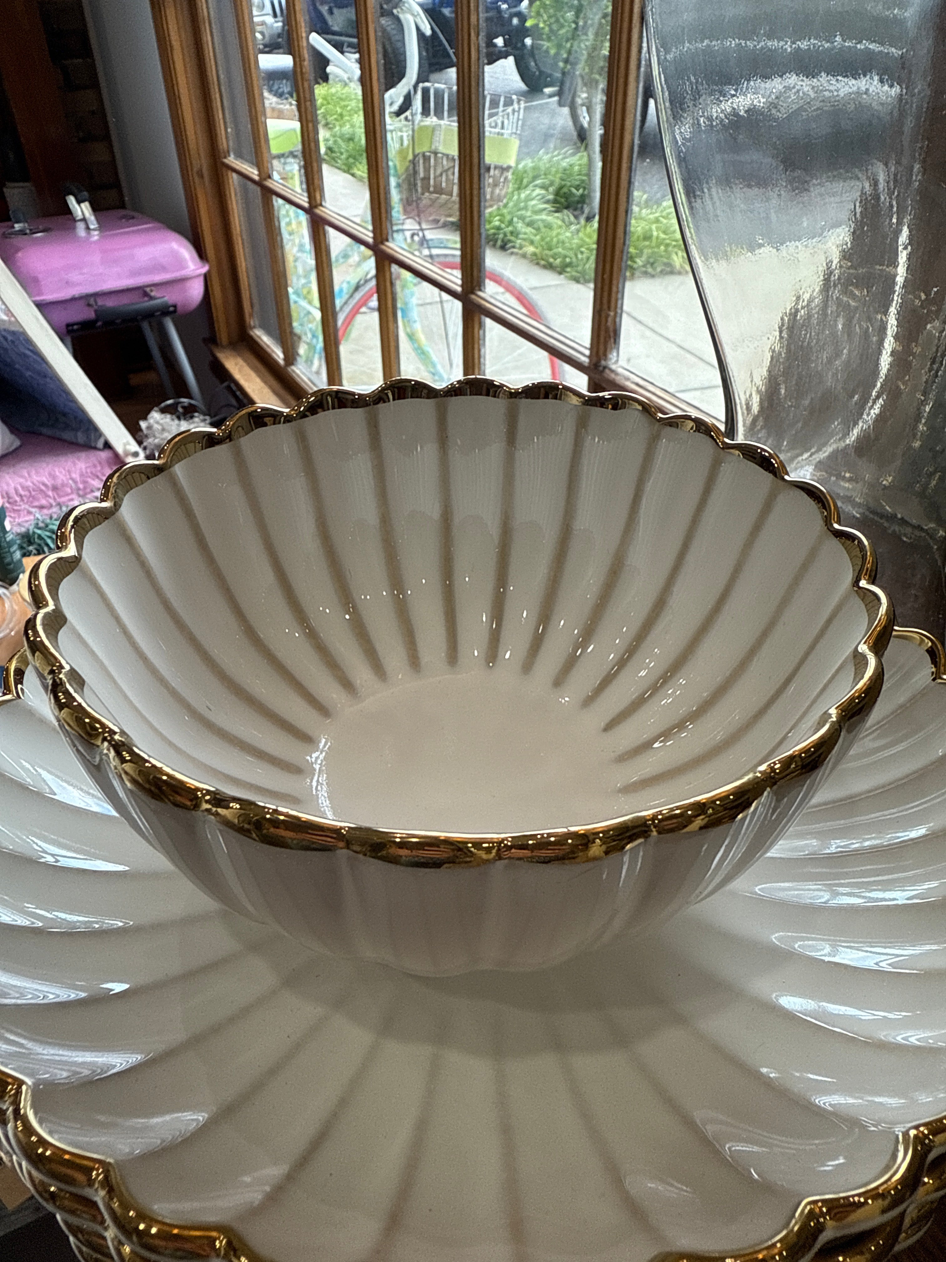 Gold Trim Bowl