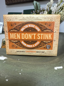 Ginormous Soap bar-Men don’t stink