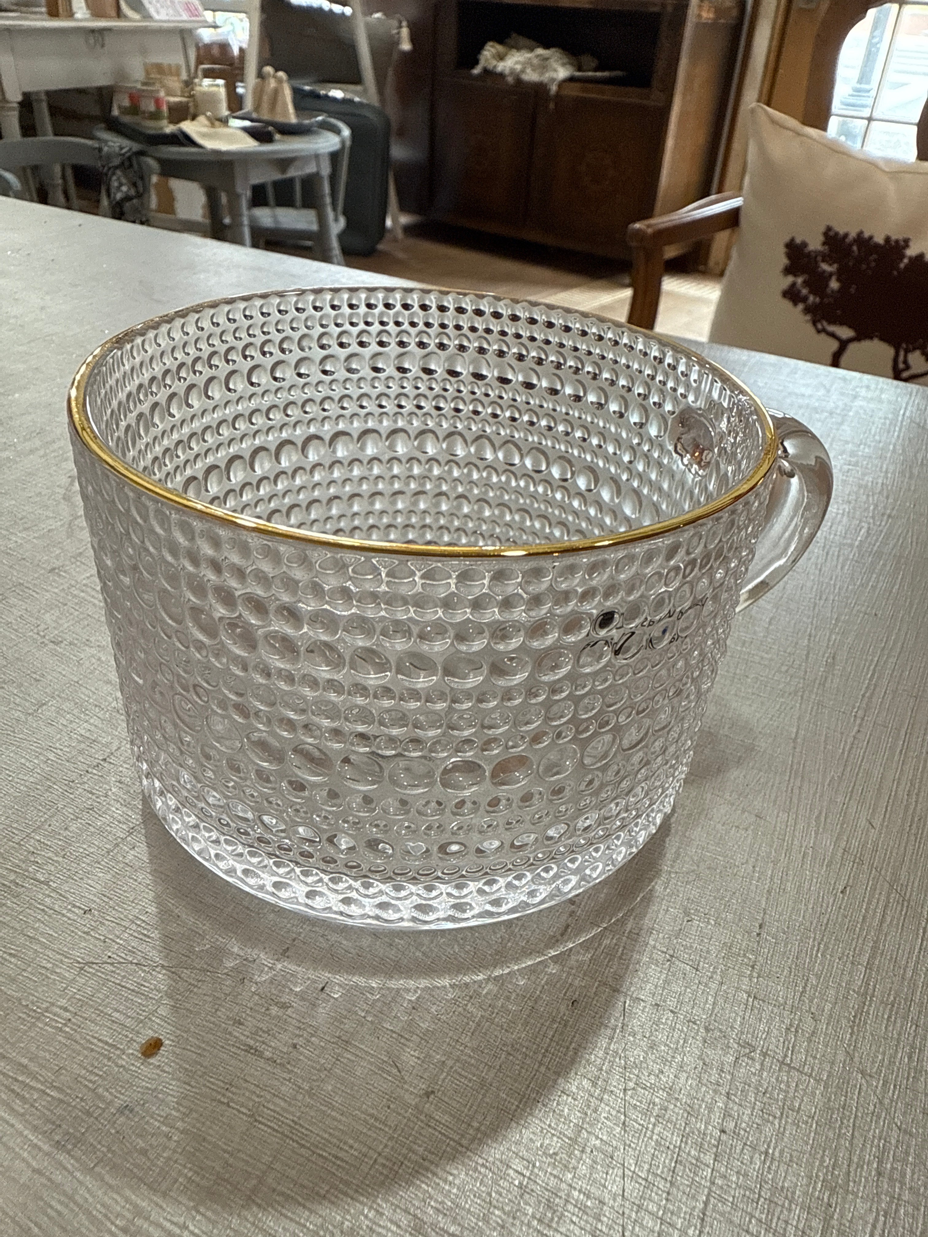Gold Rimmed Mugs