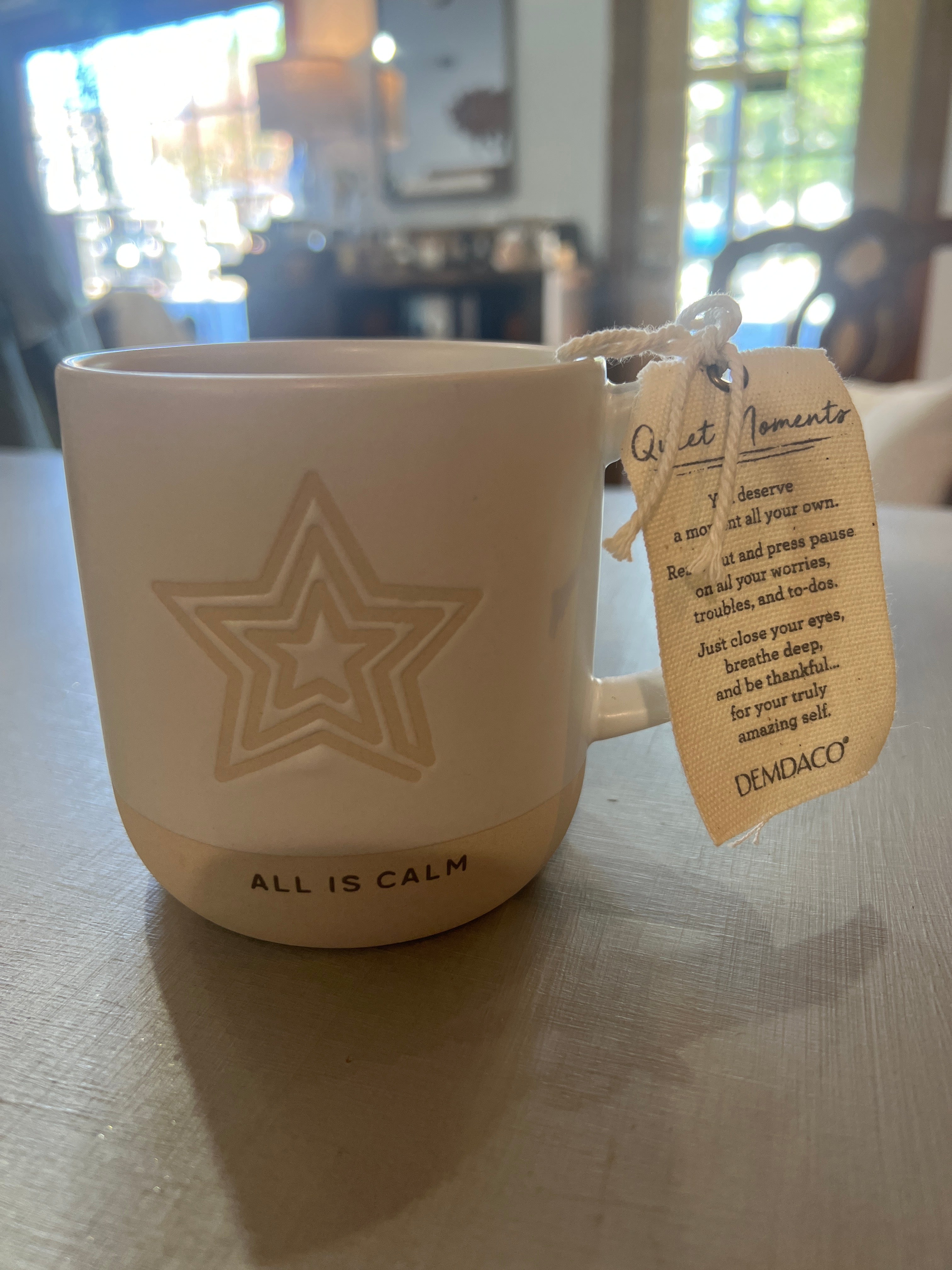All is calm mug
