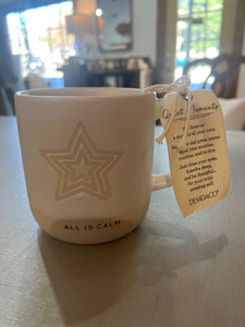 All is calm mug
