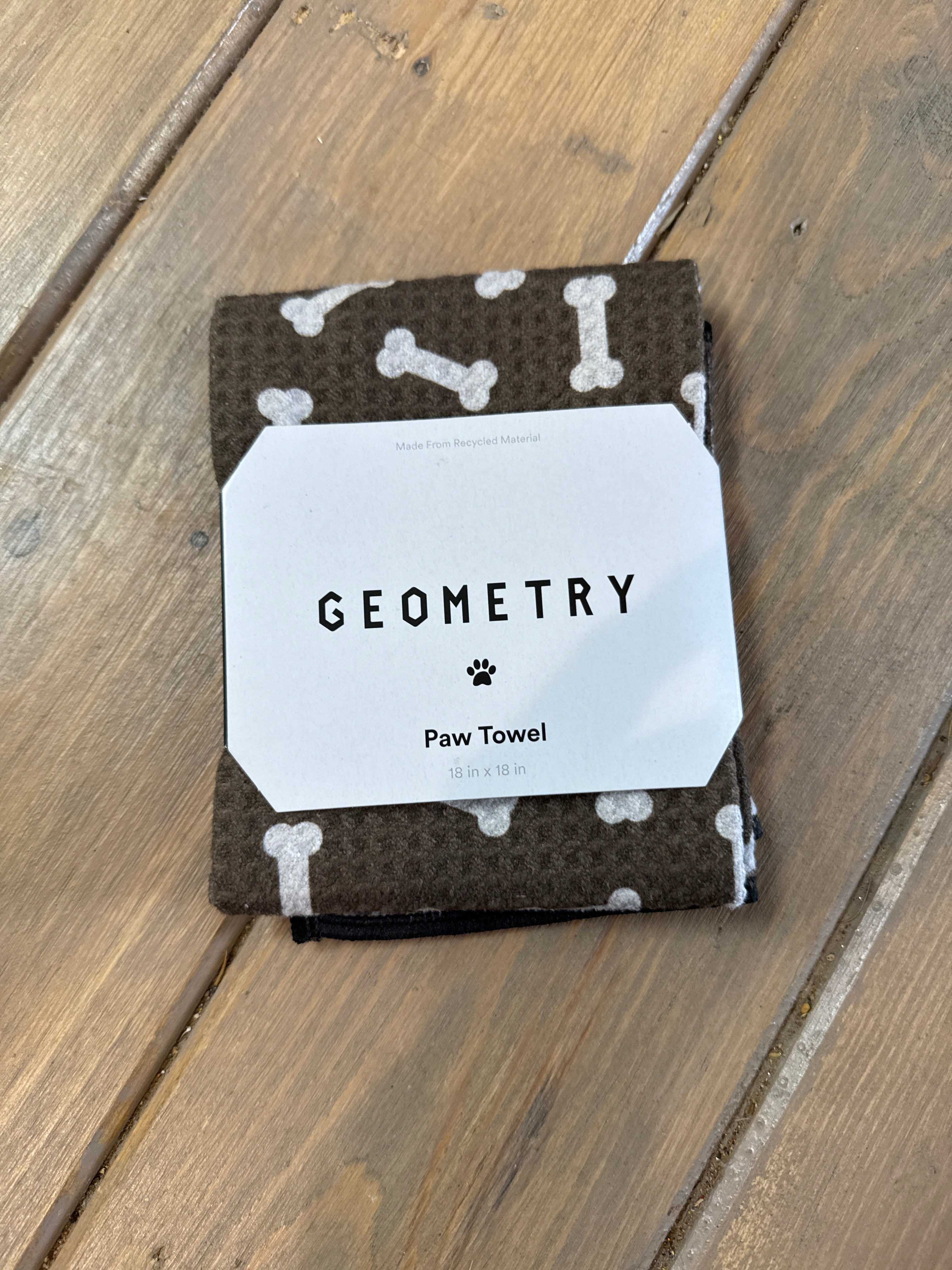 Geometry Paw Towel