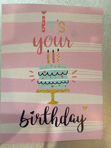 It’s Your Birthday blank card