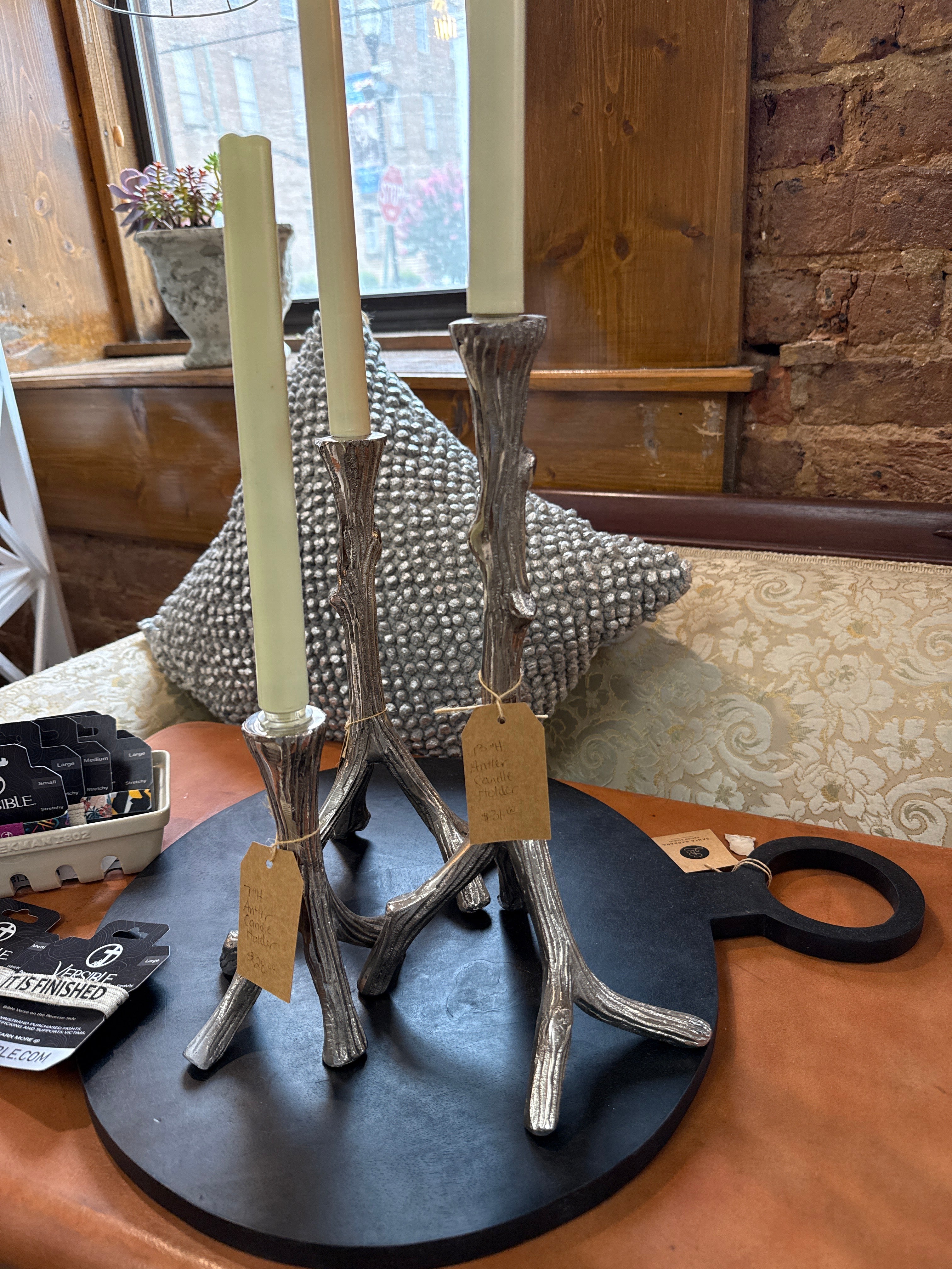 Antler Candle Holder HA186