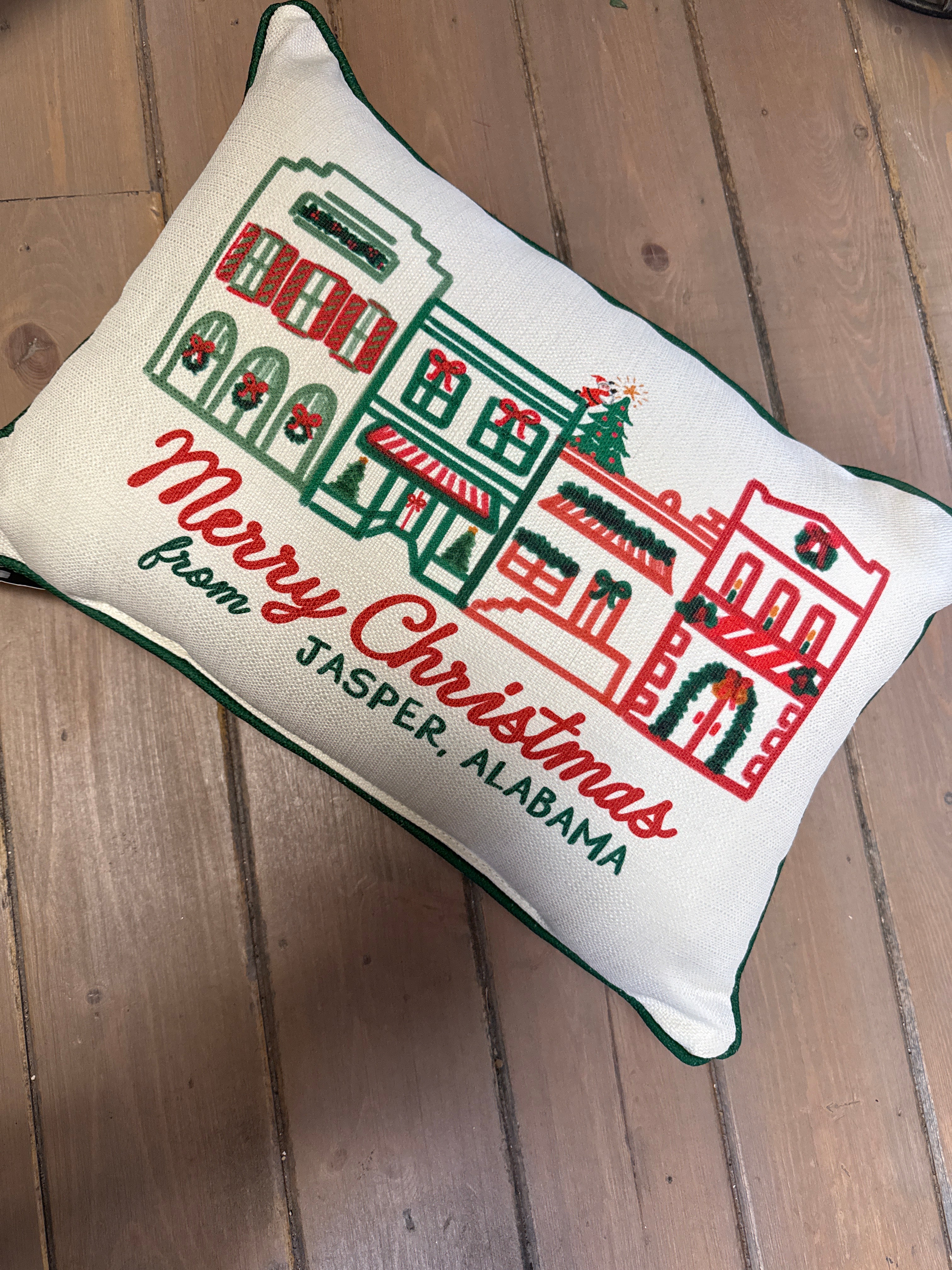 Merry Christmas from Jasper pillow