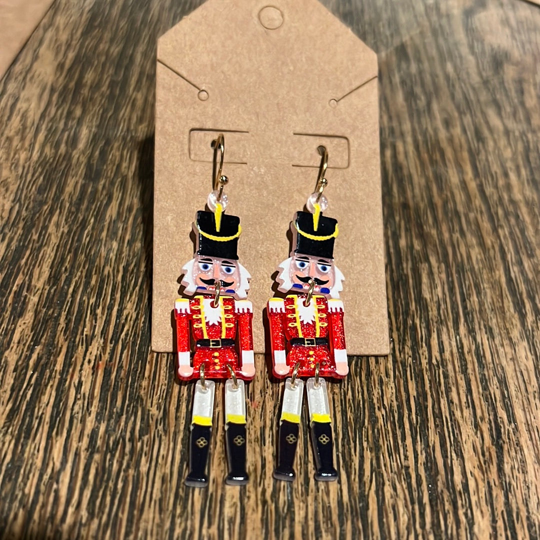 Nutcracker earrings