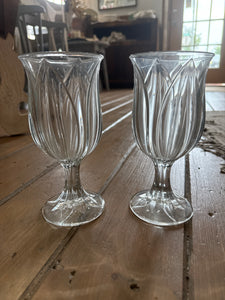 Vintage Tulip Iced Tea Set/2