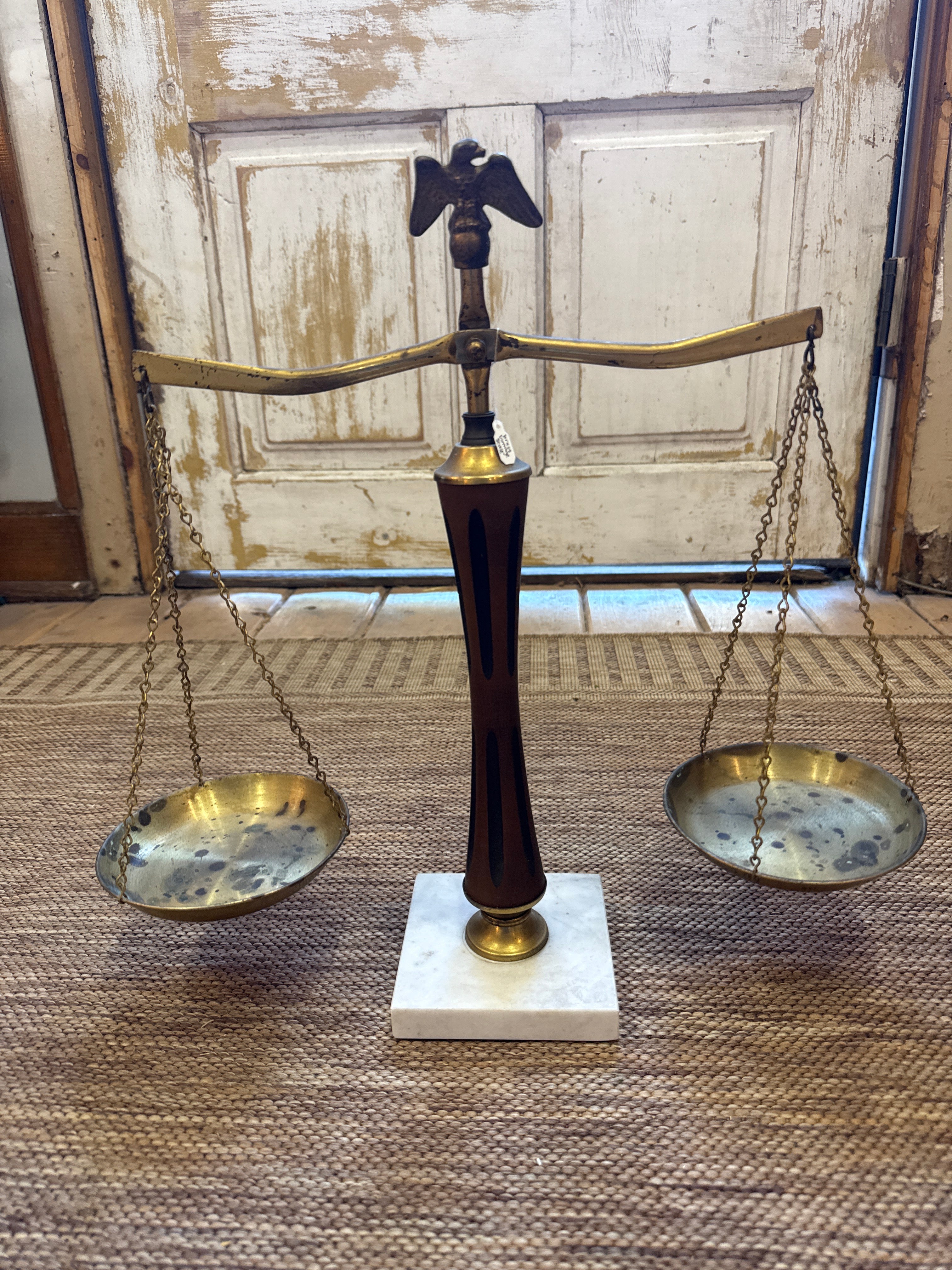 Brass Vintage Scale