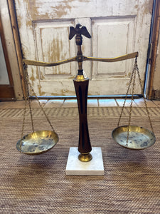 Brass Vintage Scale