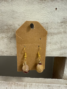 Red Stone Earring