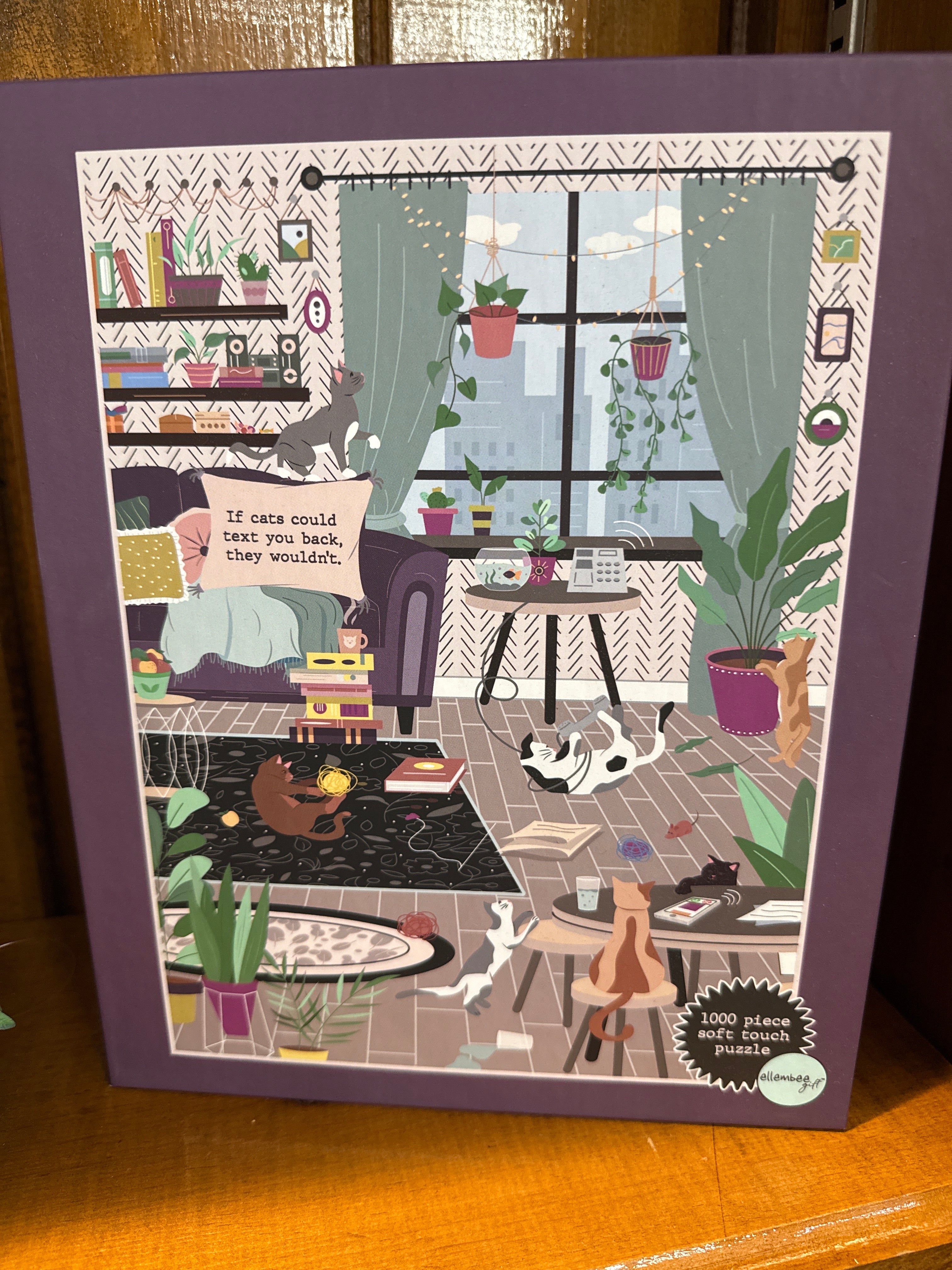 Texting Cats Puzzle