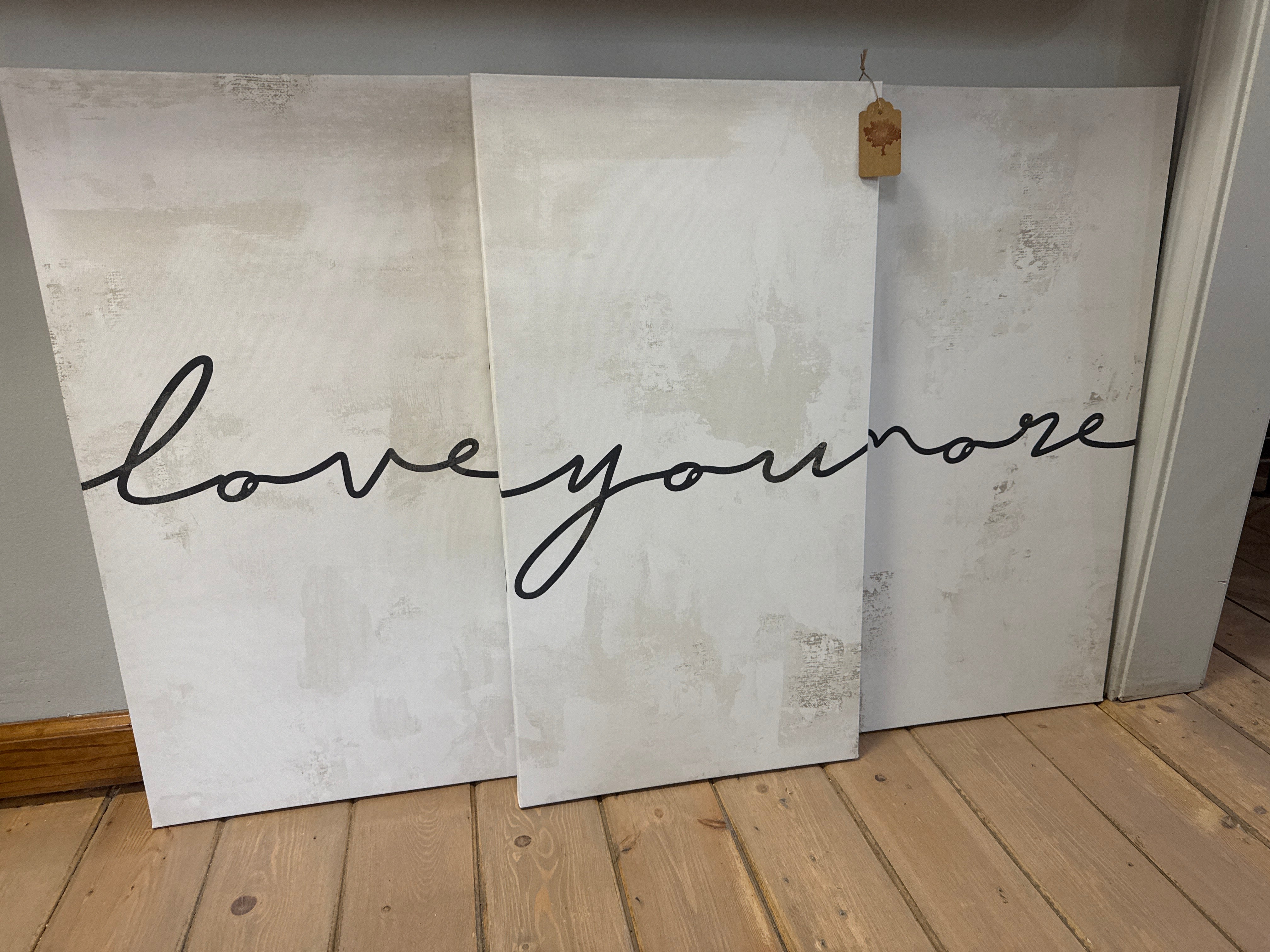Love You More Canvas-S/3