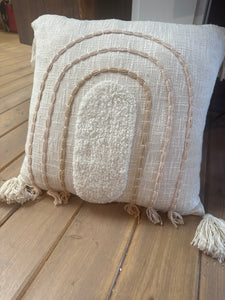 Tassel Rainbow Pillow