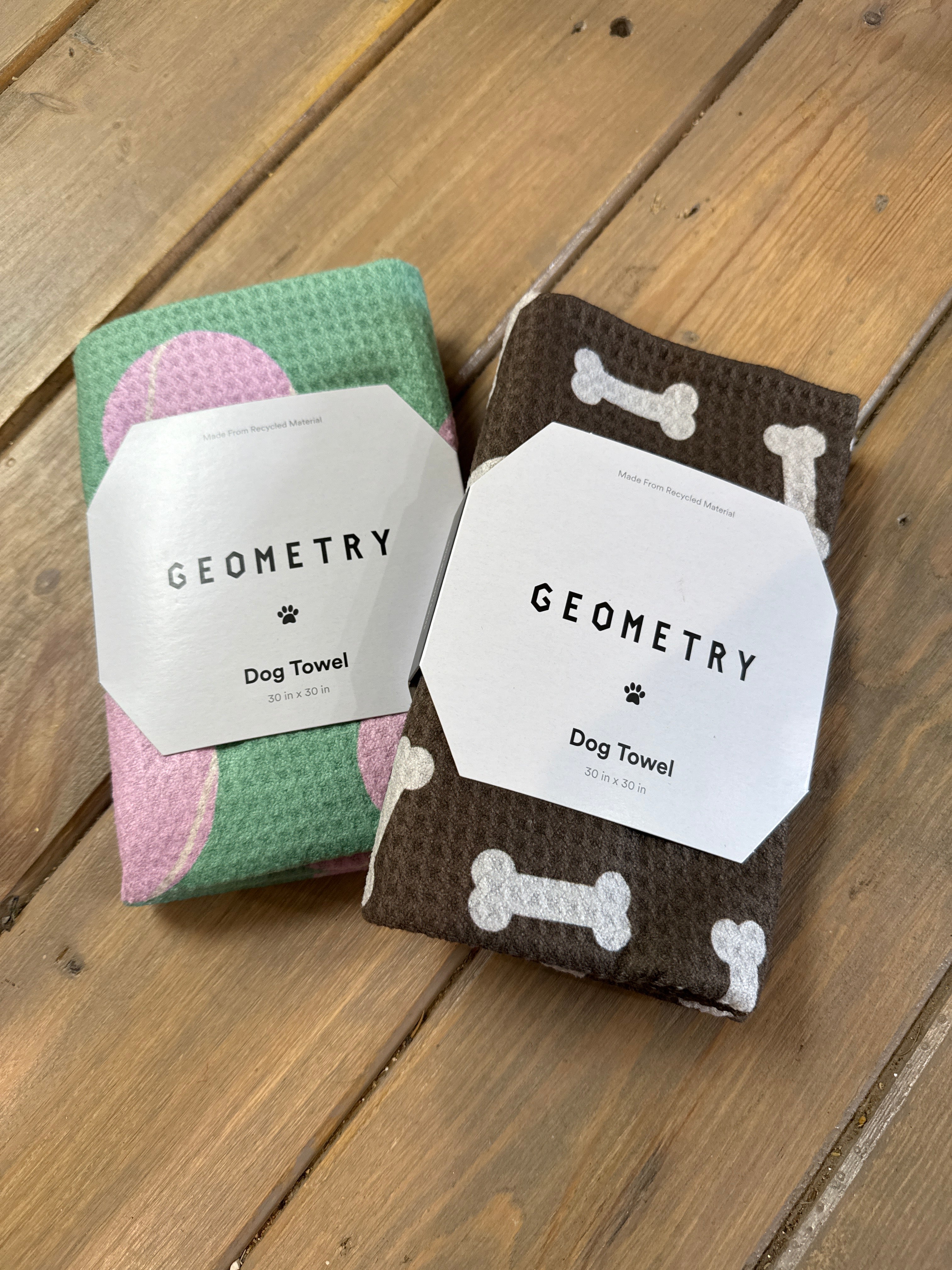 Geometry Dog Towel