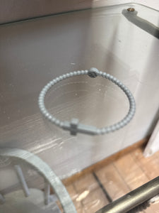 Rubber Cross Bracelet