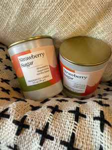 Strawberry Sugar 3.5 oz Candle