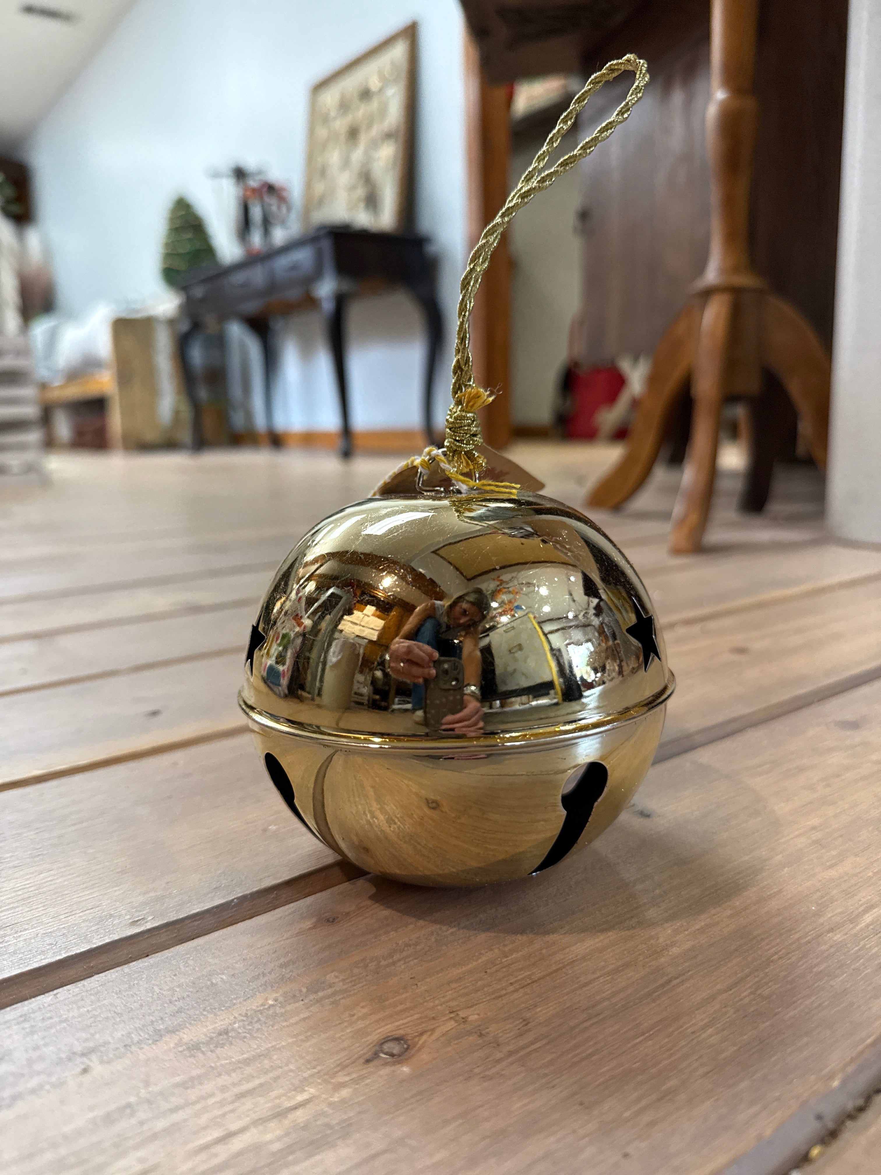 Large Gold Bell