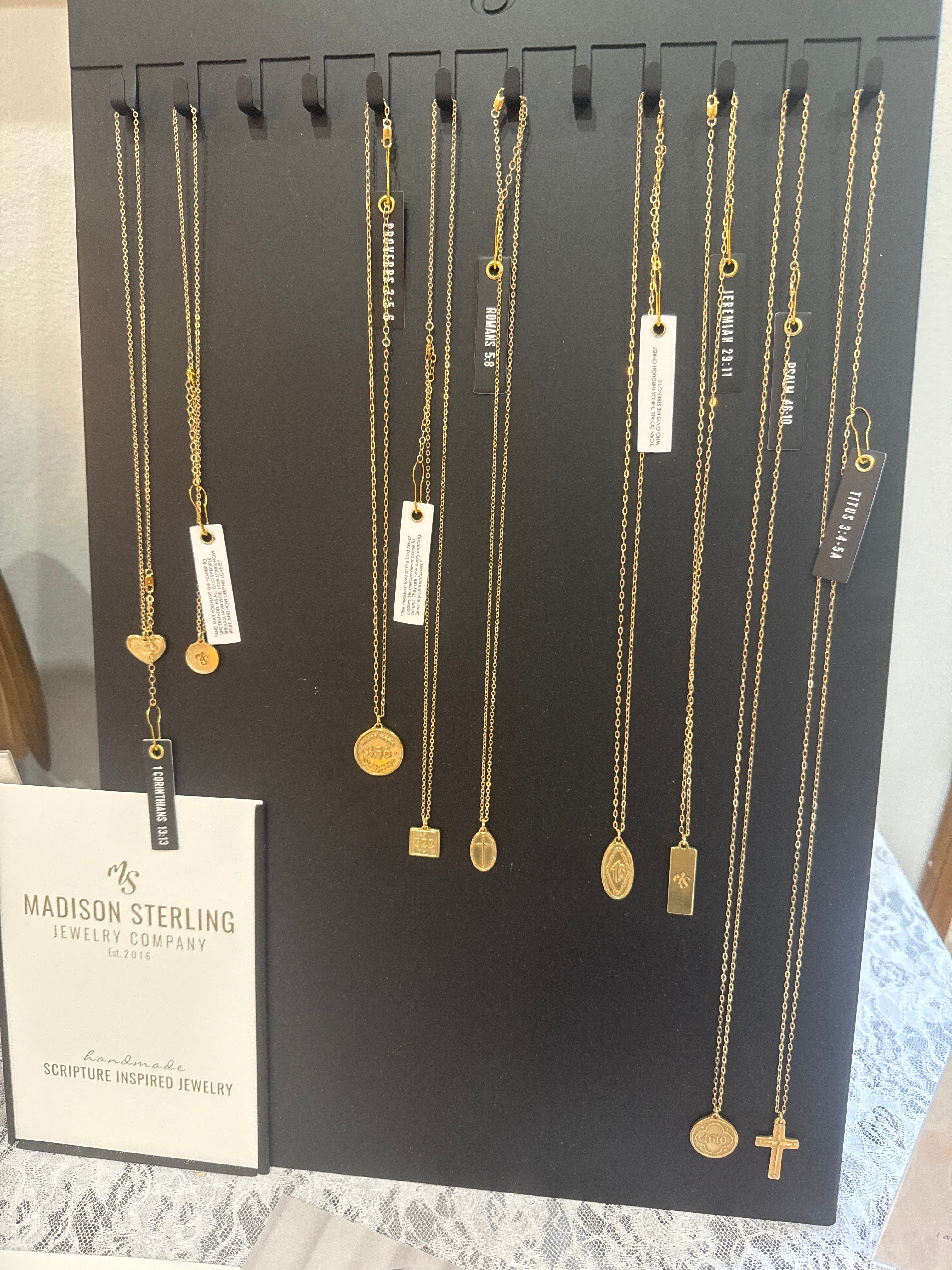 Madison Sterling Gold Necklace-Original