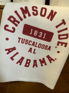Alabama Athletic Circle Tea Towel