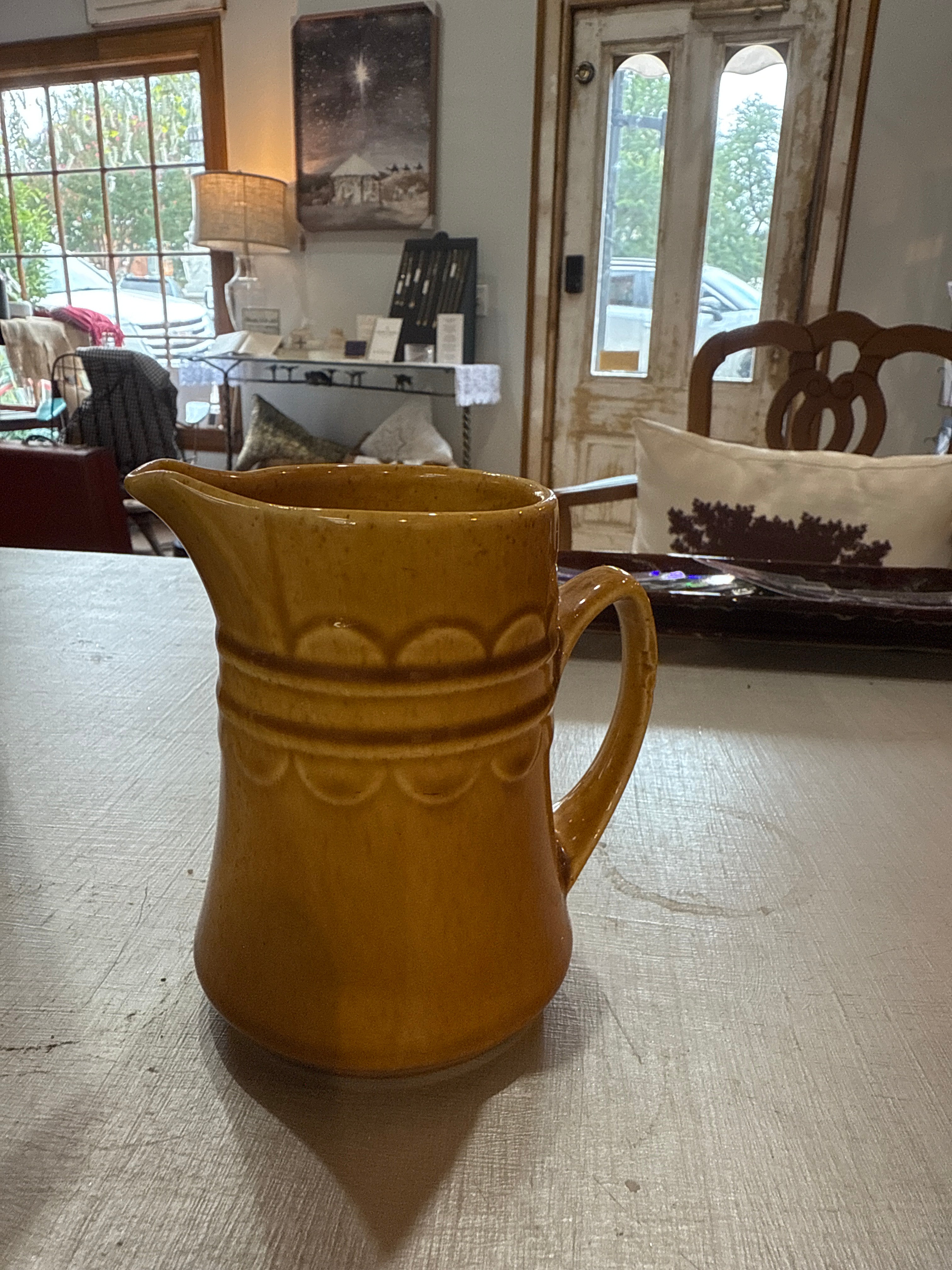 Vintage Gold Creamer