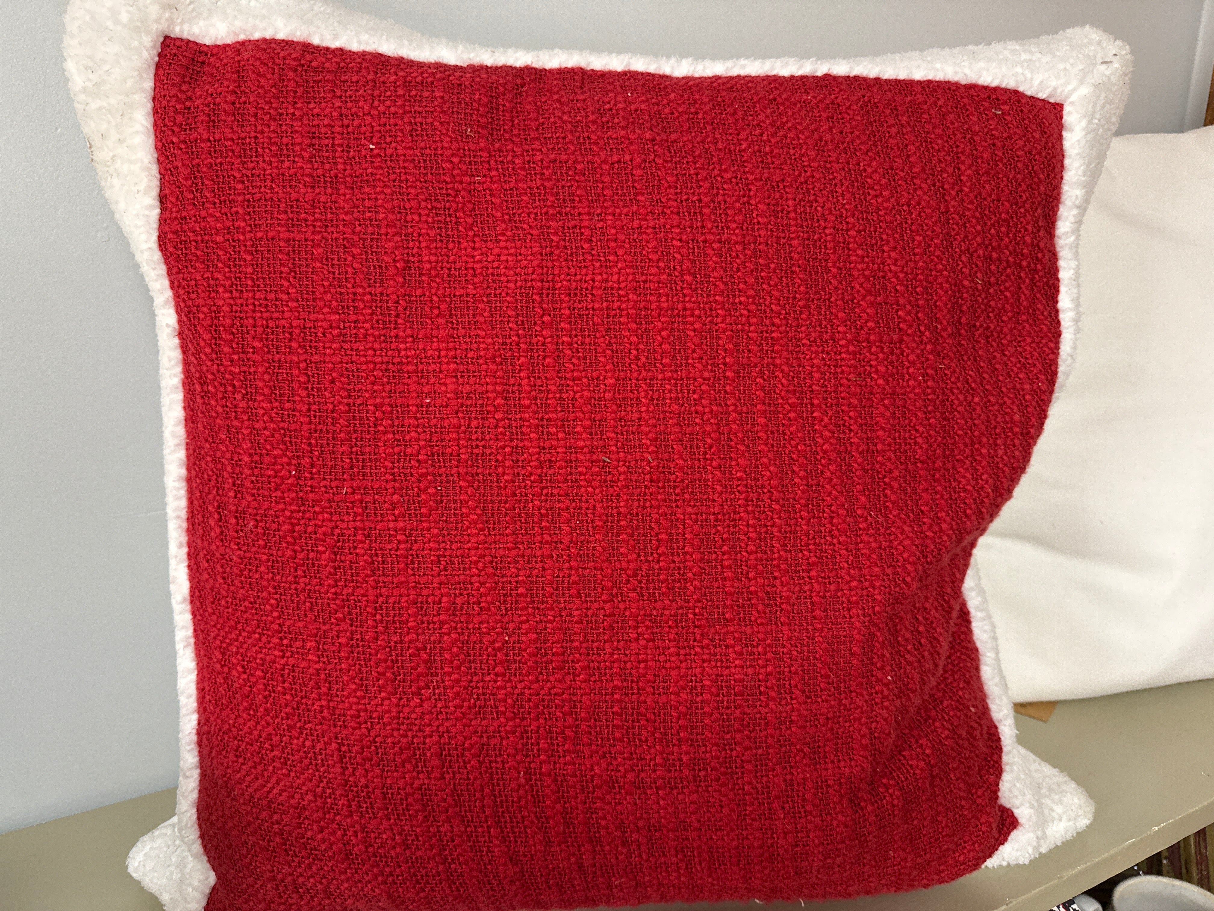 Sherpa Holiday Pillow