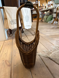 Vintage Picnic Wine Basket