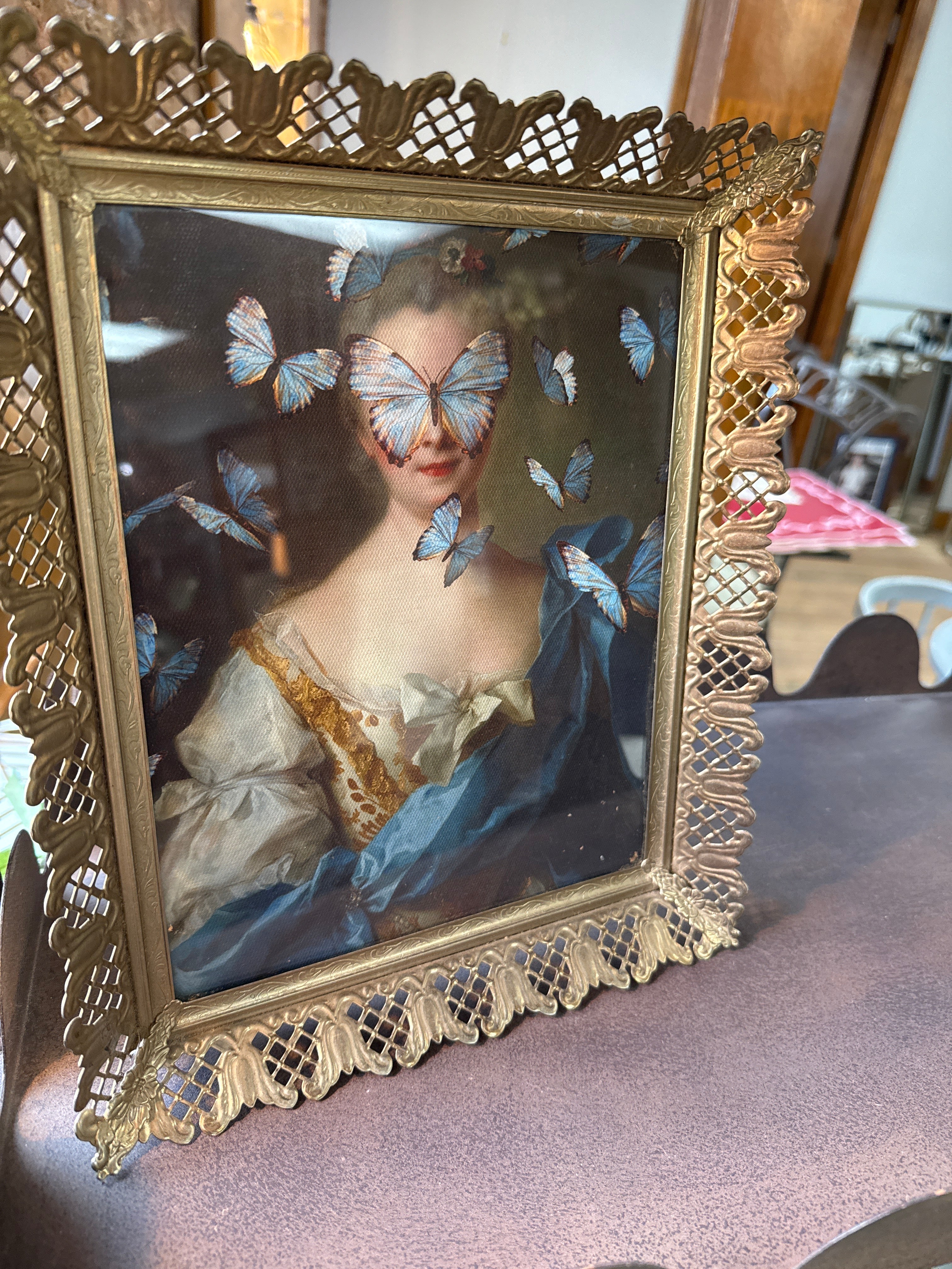 Vintage Frame and Print