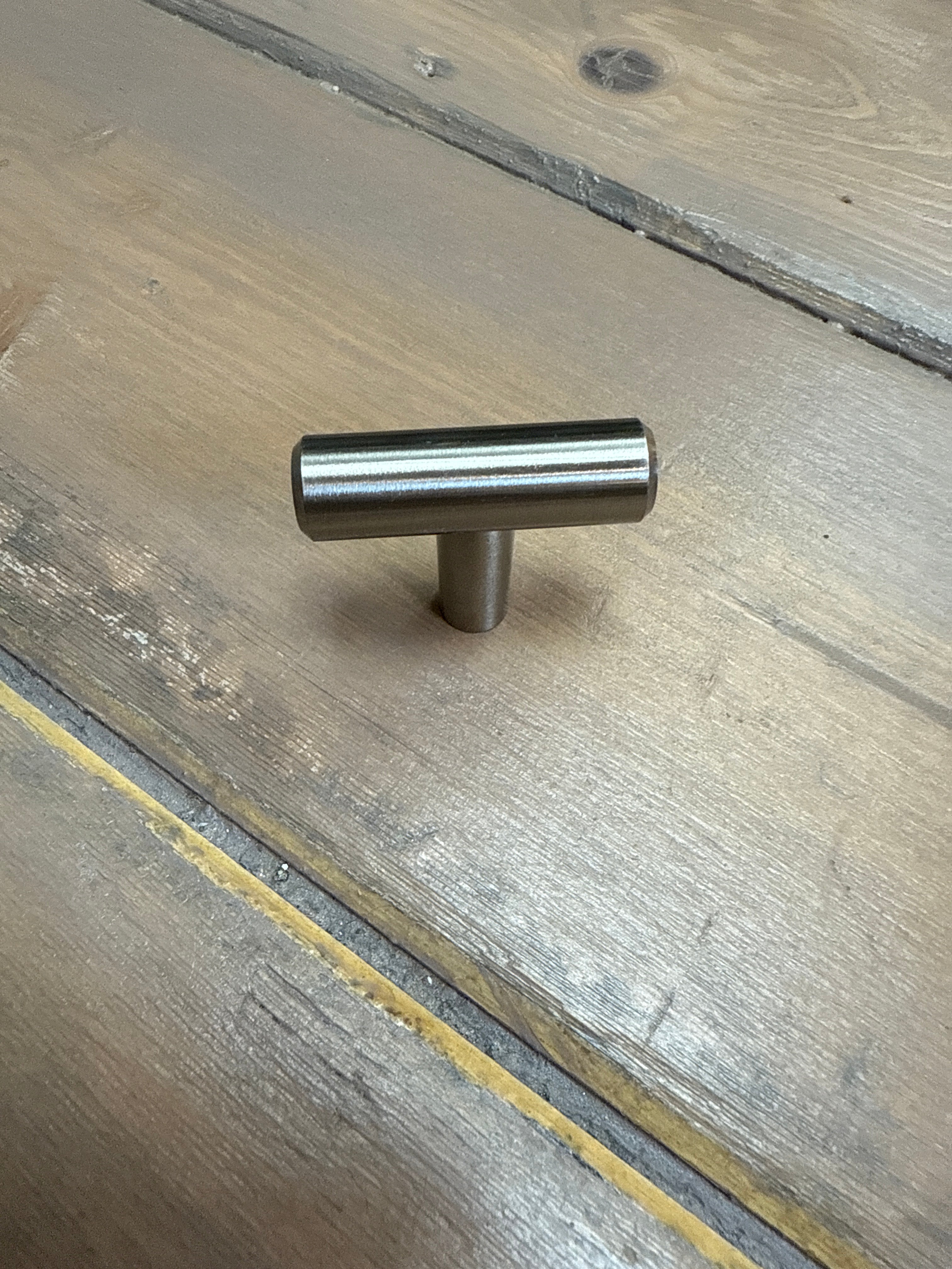 Silver Bar Knob