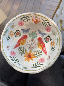 Paper Mache Bowl