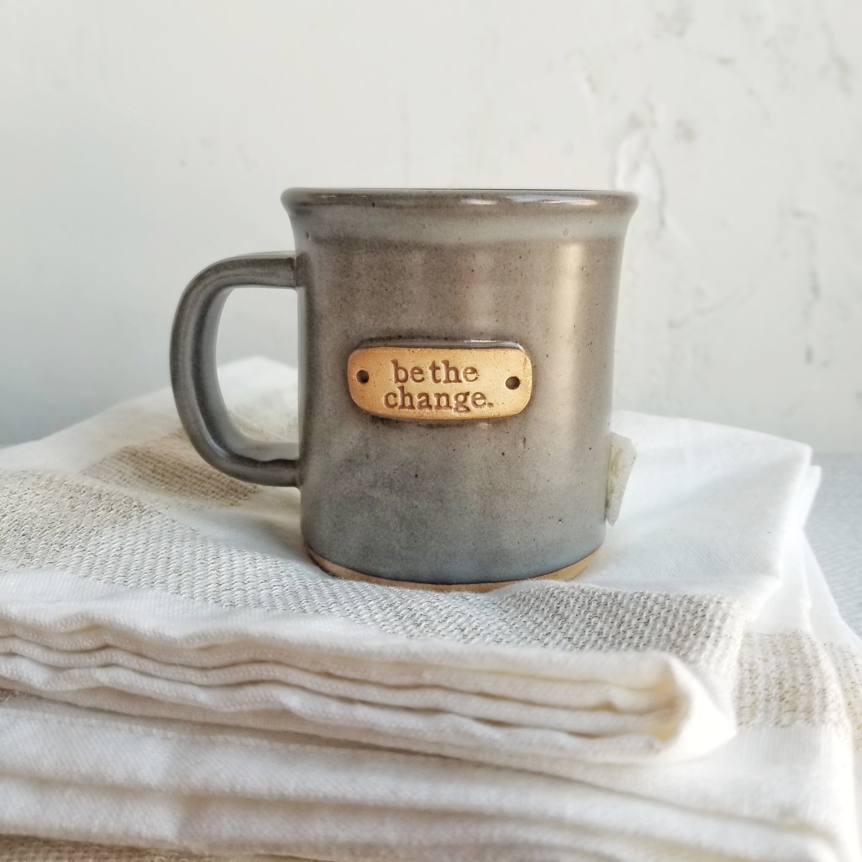 Mudlove Coffee Mug - Be the Change