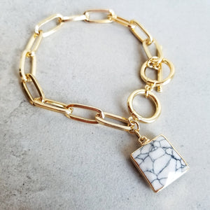 Marble Chain Bracelet