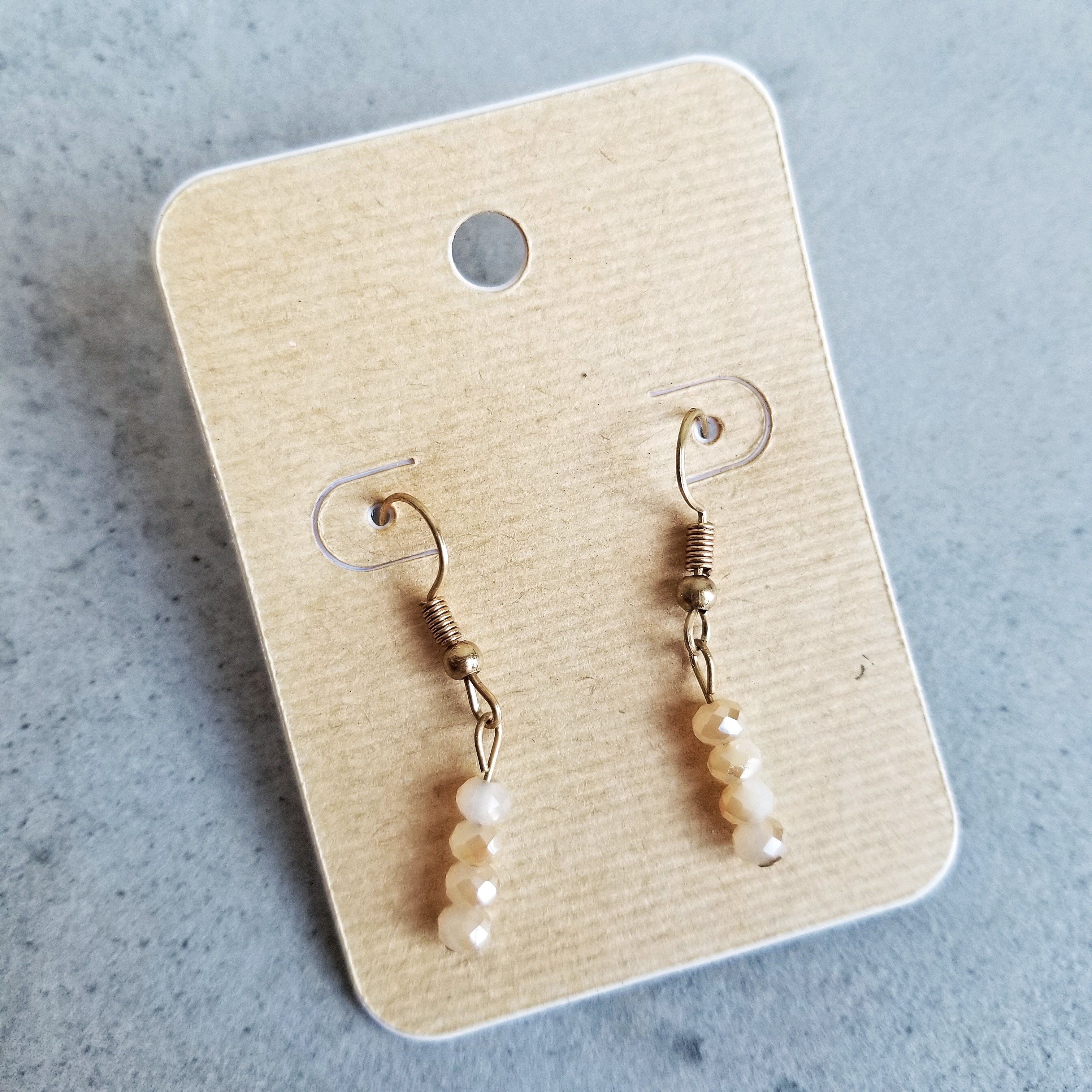 Drop Bead Earrings