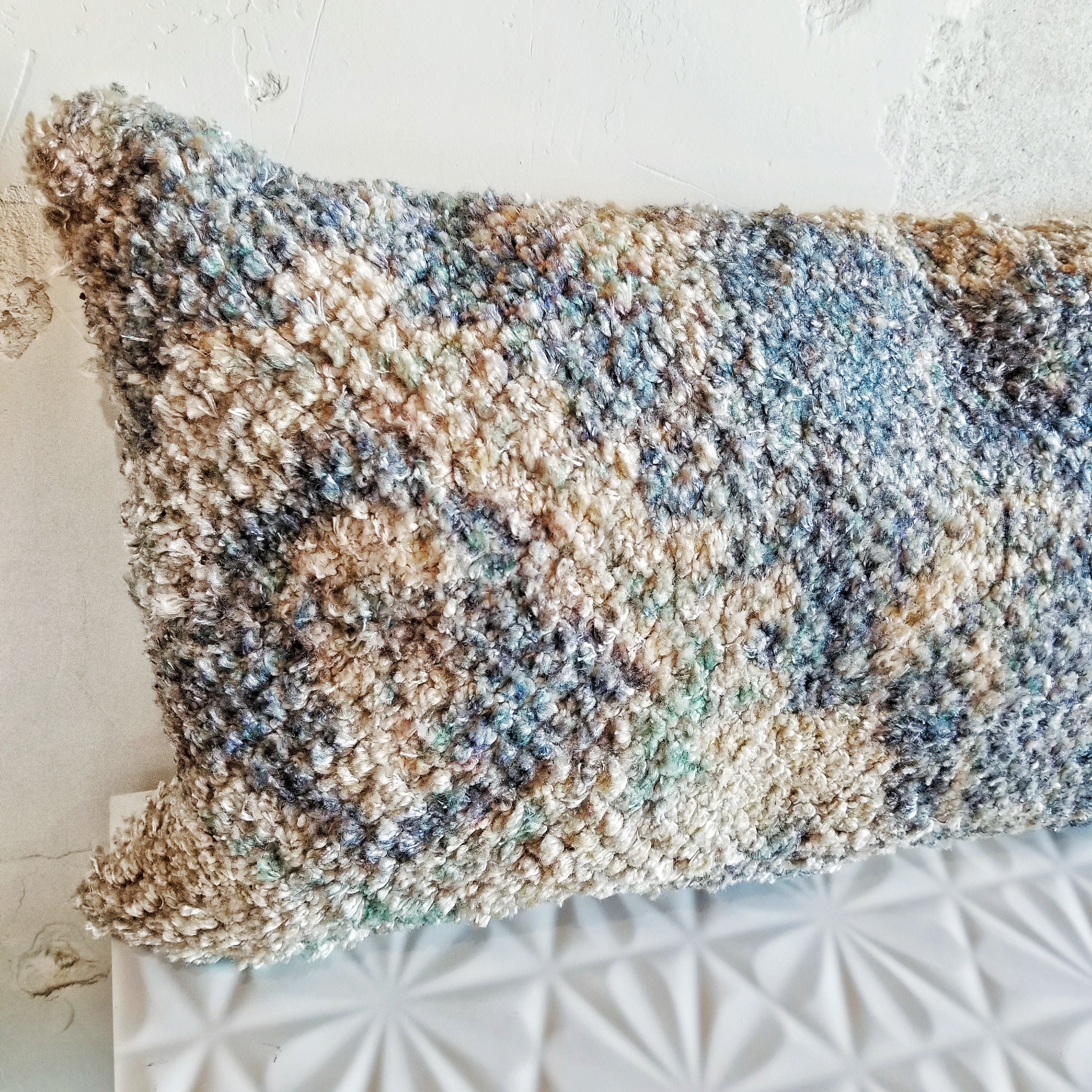 Distressed Rug Pillow