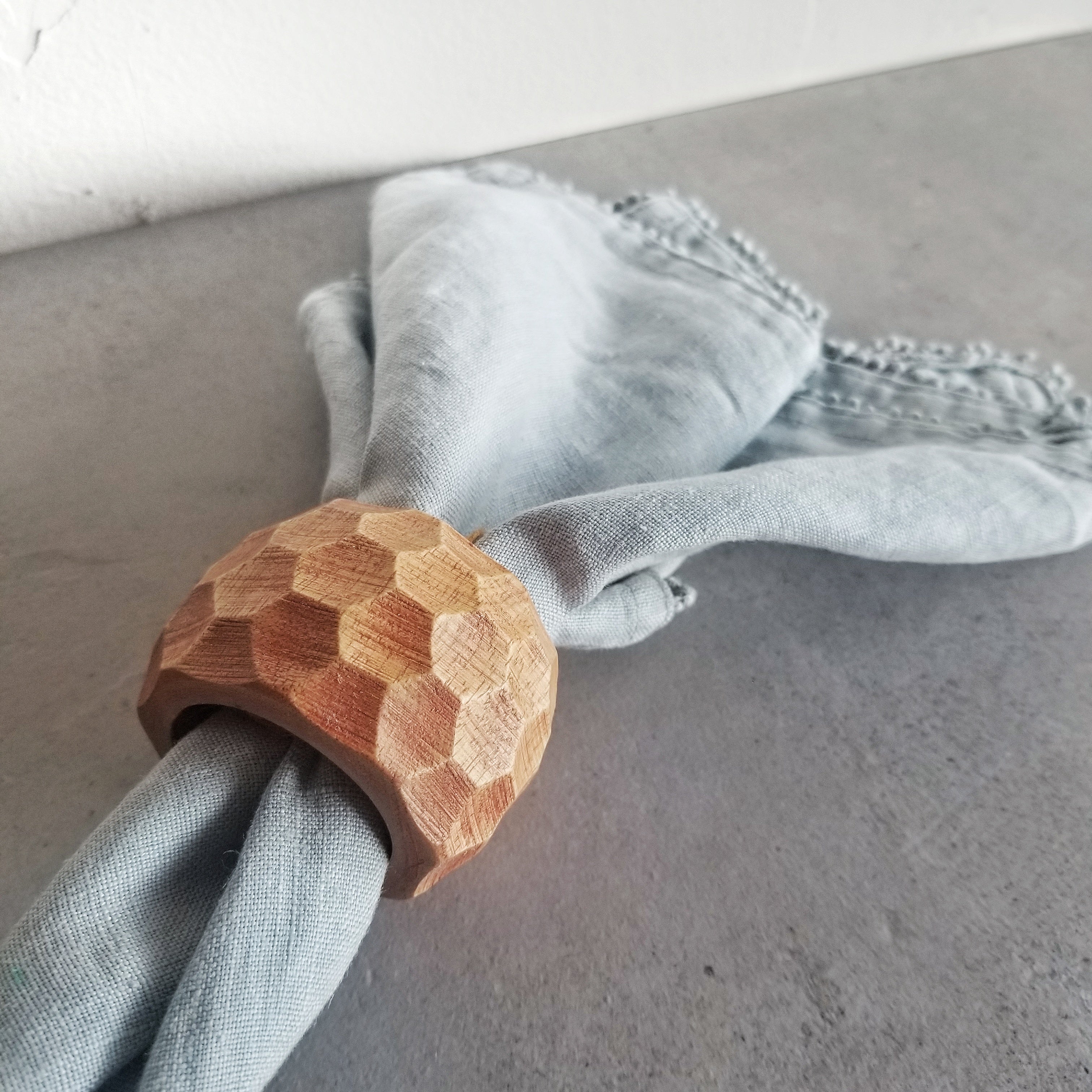Chunky Wood Napkin Ring