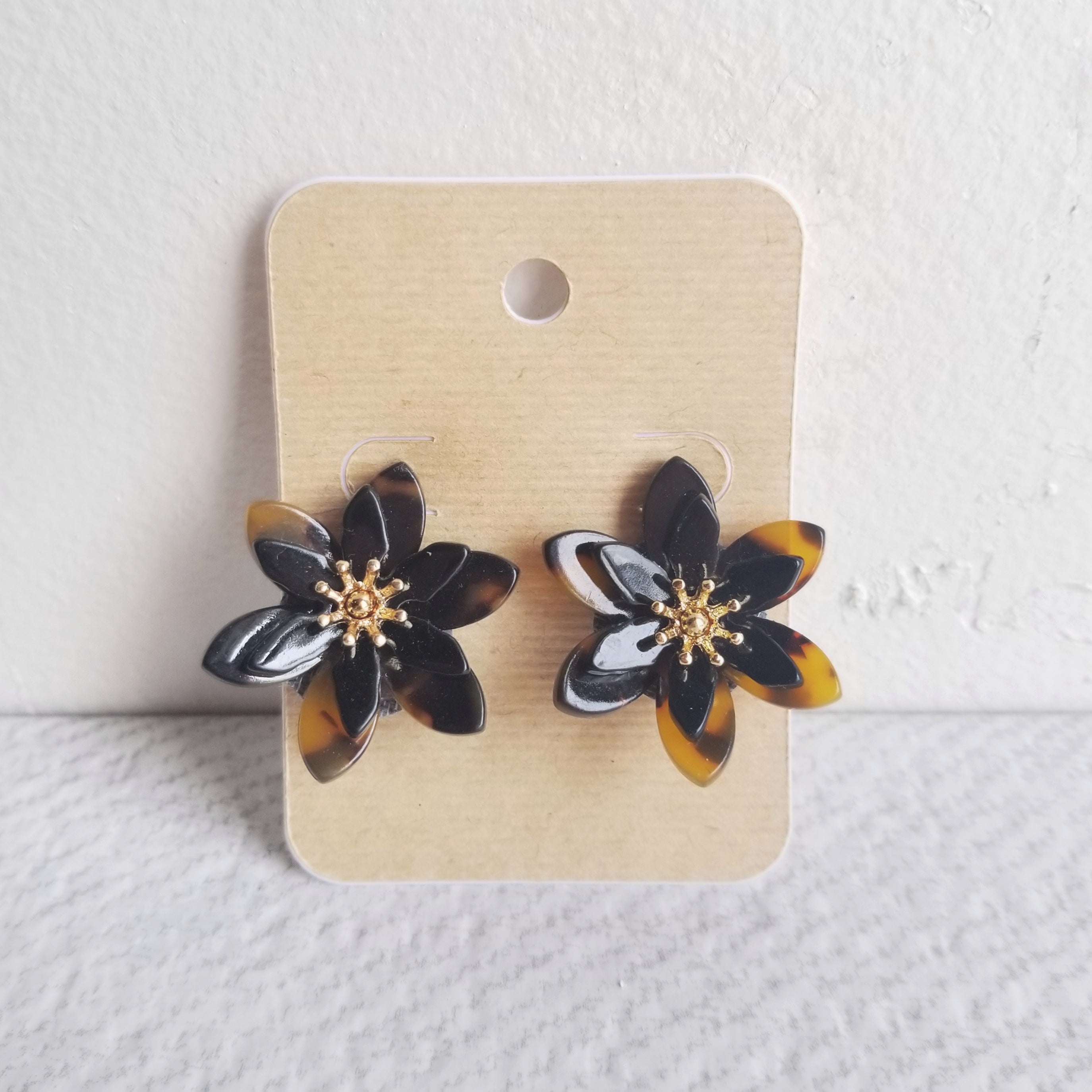 Acrylic Flower Earrings