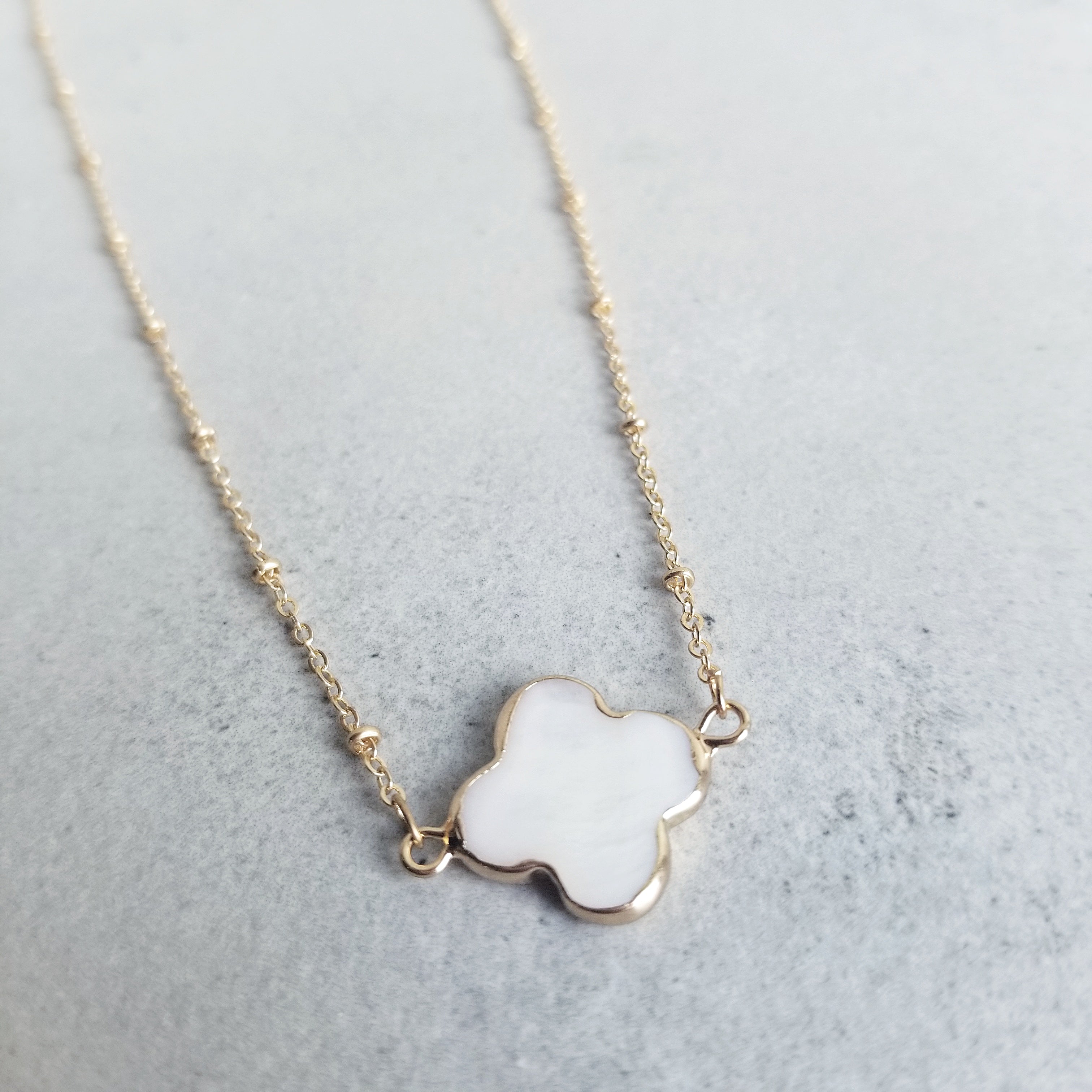Quatre Foil Necklace