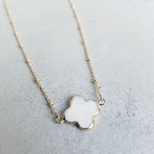 Quatre Foil Necklace