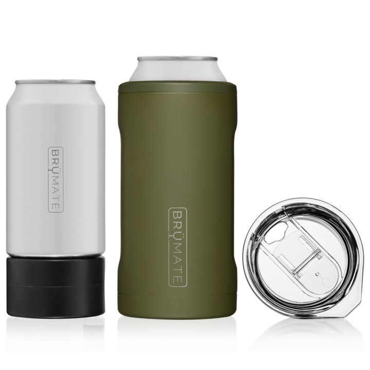 BRUMATE HOPSULATOR TRIO, 3-IN-1 CAN-COOLER | OD GREEN