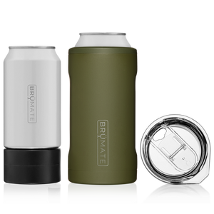 BRUMATE HOPSULATOR TRIO, 3-IN-1 CAN-COOLER | OD GREEN
