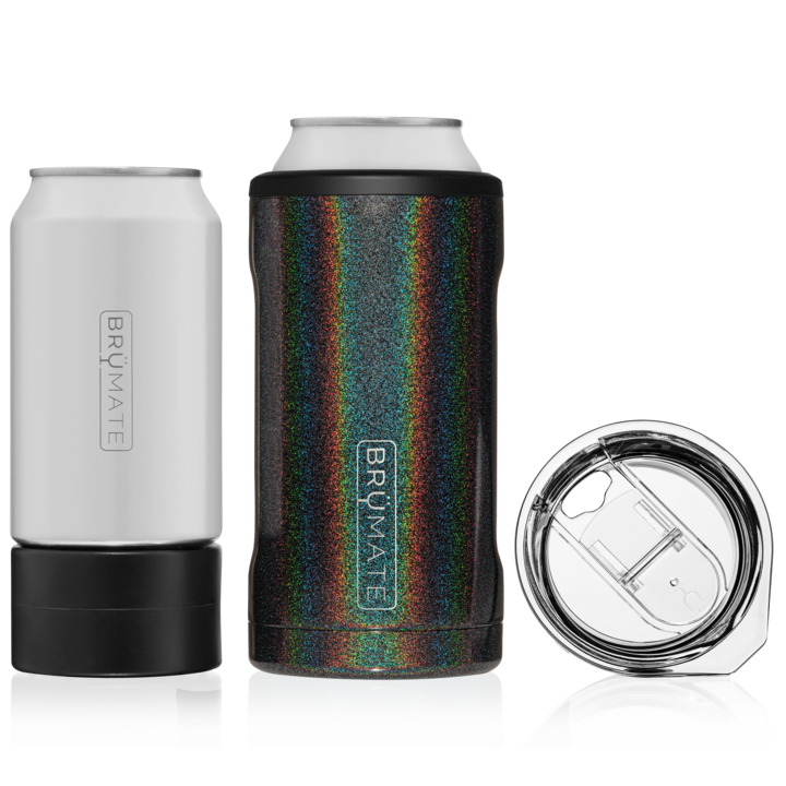 BRUMATE HOPSULATOR TRIO, 3-IN-1 CAN-COOLER | GLITTER CHARCOAL