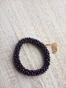 black beaded cluster bracelet a74437-003