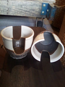 stoneware sponge holder gray df2040a