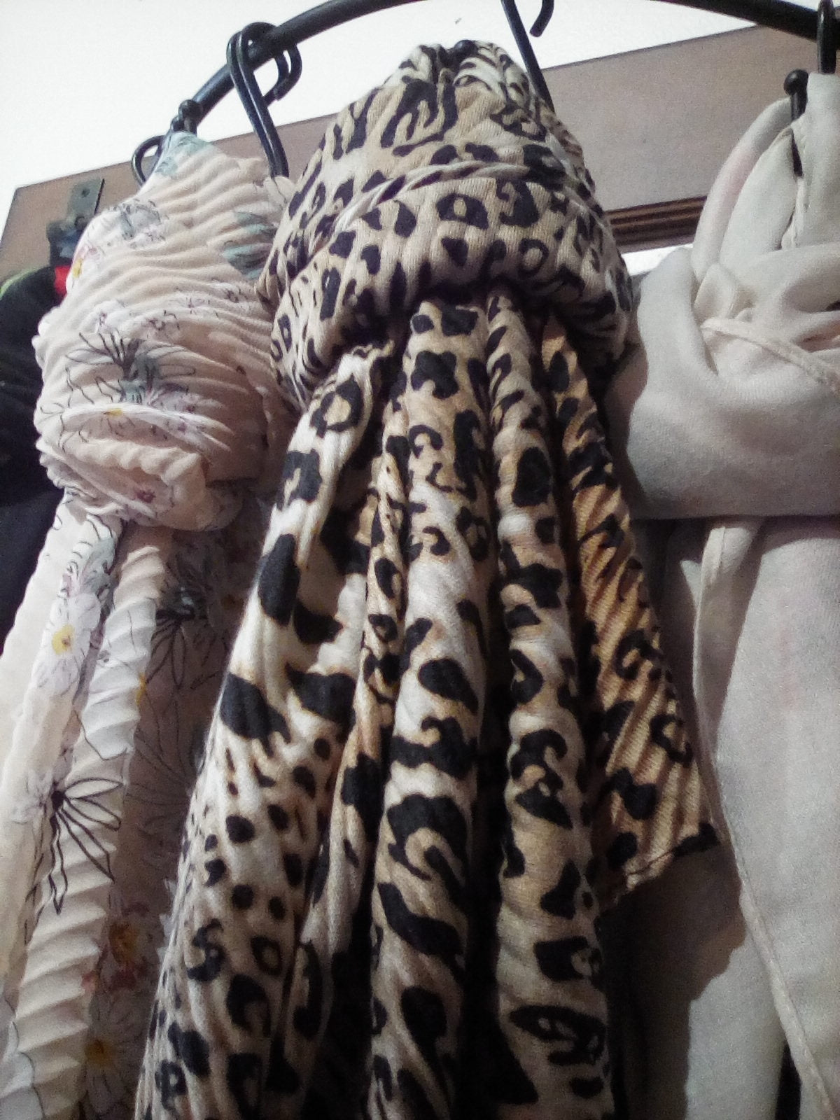 cheetah print scarf S1917