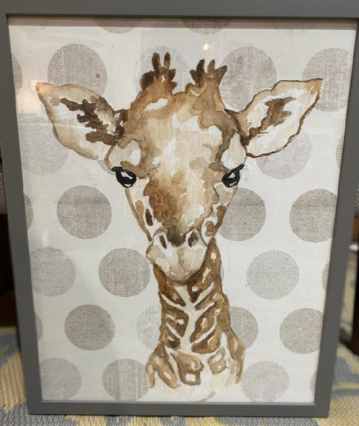 Large Giraffe Print