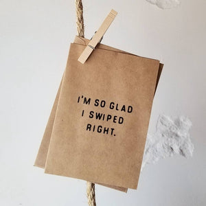 large kraft cards