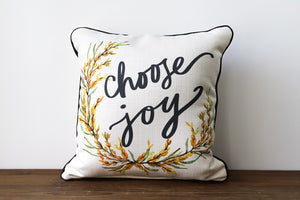 Chose Joy Pillow