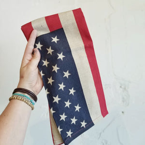 American Flag Dish Towels