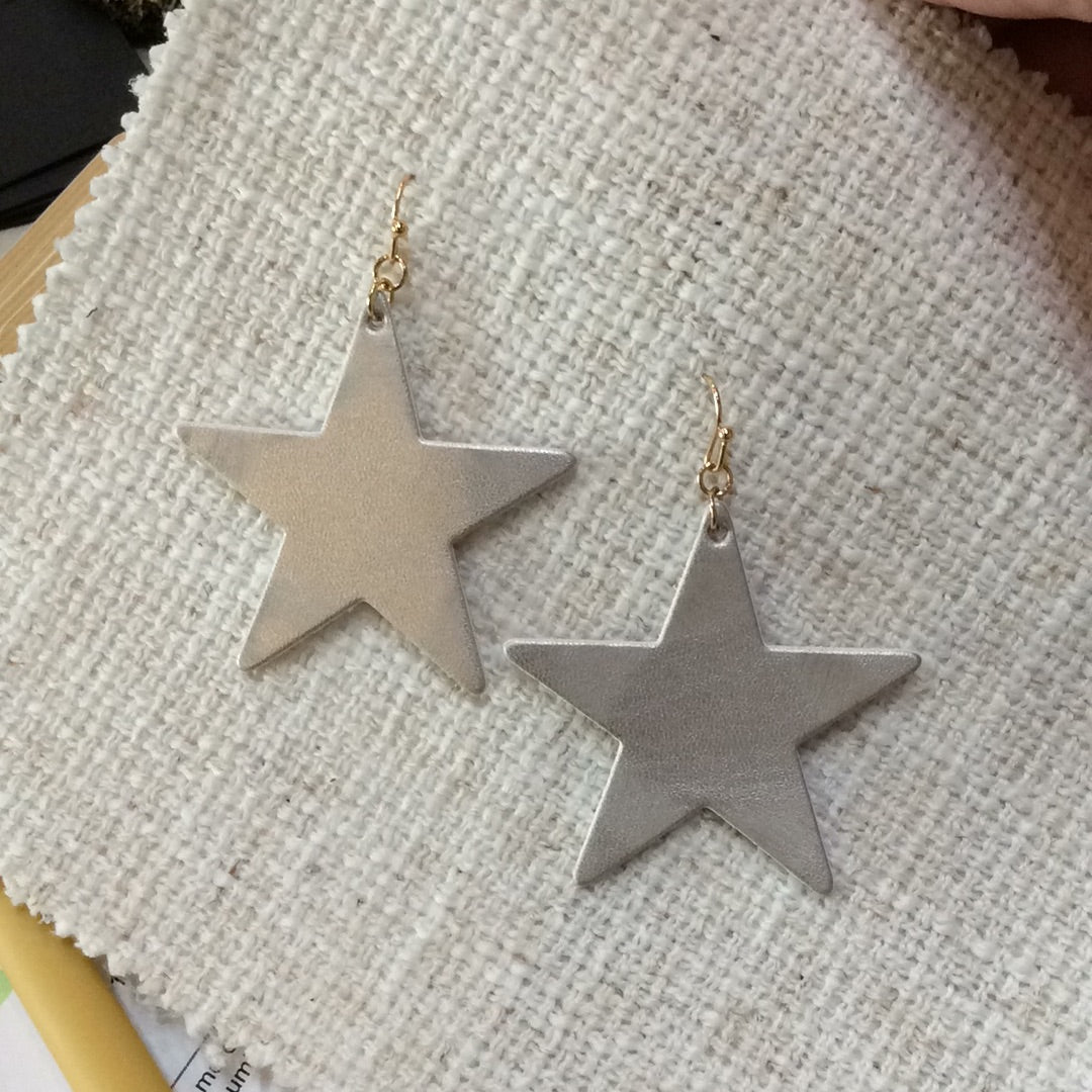 Leather Silver Star