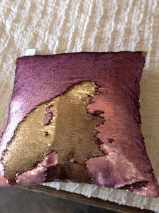 Sequin Mermaid Pillow